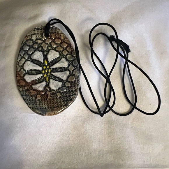 Pottery Art Pendant - Picture 3 of 10